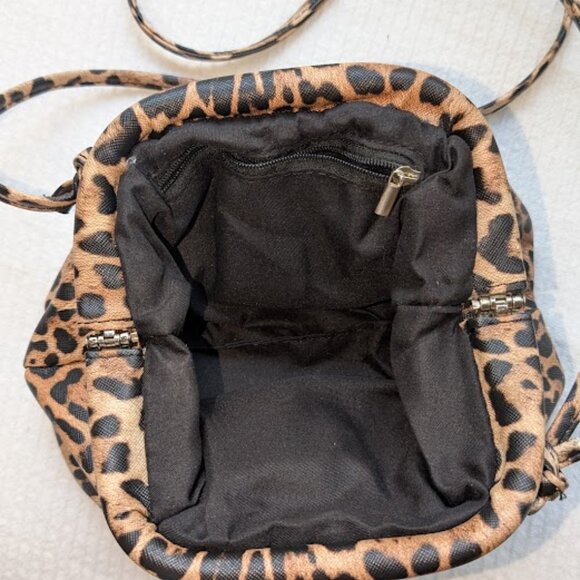 Small Leopard /Animal print Evening/ Cocktail purse - Picture 3 of 3